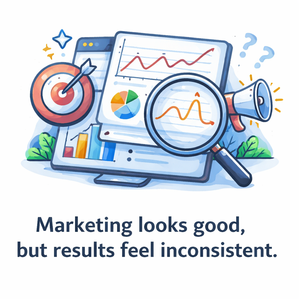 Marketing Looks Good But...